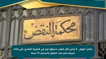 عاجل اليوم.. 6 يناير نظر طعن سائق أوبر في قضية التعدي على فتاة مدينة نصر ضد الحكم بالسجن 15 سنة